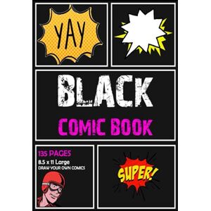 Inside The Book, Candle Black Comic Book: Create Your Own Comic Strip • Blank Comic Panels • 135 Pages • Pink • 8.25 x 11 Large • For All Ages • Kids and Adults (📚 Series ● Black Comic Books) Inside The Book, Candle Black Comic Book: Create Your Own Comic Strip • Blank Comic Panels • 135 Pages • Pink • 8.25 x 11 Large • For All Ages • Kids and Adults (📚 Series ● Black Comic Books)
