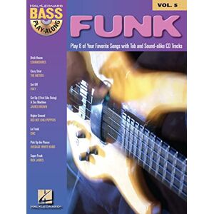 Various BASS PLAY ALONG VOLUME 5 FUNK BASS GUITAR BK/CD Various BASS PLAY ALONG VOLUME 5 FUNK BASS GUITAR BK/CD