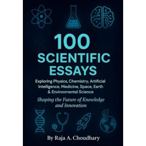 Choudhary, Mr. Raja Ambrish 100 SCIENTIFIC ESSAYS: Exploring physics, chemistry, Artificial intelligence, Medicine, Space, Earth & Environmental Science Choudhary, Mr. Raja Ambrish 100 SCIENTIFIC ESSAYS: Exploring physics, chemistry, Artificial intelligence, Medicine, Space, Earth & Environmental Science