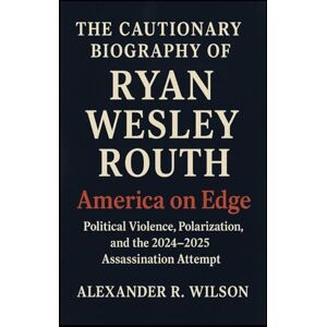 Wilson THE CAUTIONARY BIOGRAPHY OF RYAN WESLEY ROUTH: America on Edge Political Violence, Polarization, and the 2024–2025 Assassination Attempt Wilson THE CAUTIONARY BIOGRAPHY OF RYAN WESLEY ROUTH: America on Edge Political Violence, Polarization, and the 2024–2025 Assassination Attempt
