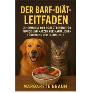 Braun Der BARF-Diät-Leitfaden: Geheimnisse Der Rohfütterung für Hunde Und Katzen Zur natürlichen Förderung Der Gesundheit: BARF Einsteiger Leitfaden Hunde Katzen artgerecht ernähren natürlich Braun Der BARF-Diät-Leitfaden: Geheimnisse Der Rohfütterung für Hunde Und Katzen Zur natürlichen Förderung Der Gesundheit: BARF Einsteiger Leitfaden Hunde Katzen artgerecht ernähren natürlich
