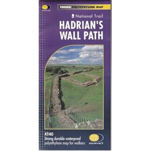 Harvey Map Services Ltd Hadrians Wall XT40 Route Map (Trail Map XT40) Harvey Map Services Ltd Hadrians Wall XT40 Route Map (Trail Map XT40)