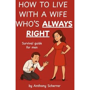 Scherrer, Anthony HOW TO LIVE WITH A WIFE WHO'S ALWAYS RIGHT: Survival guide for men Scherrer, Anthony HOW TO LIVE WITH A WIFE WHO'S ALWAYS RIGHT: Survival guide for men
