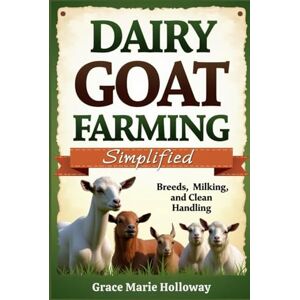 Holloway, Grace Marie Dairy Goat Farming Simplified: Breeds, Milking, and Clean Handling Holloway, Grace Marie Dairy Goat Farming Simplified: Breeds, Milking, and Clean Handling