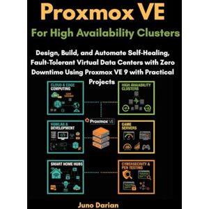 Darian, Juno Proxmox VE for High Availability Clusters: Design, Build, and Automate Self-Healing, Fault-Tolerant Virtual Data Centers with Zero Downtime Using ... ... and Optimize Real-World Environments) Darian, Juno Proxmox VE for High Availability Clusters: Design, Build, and Automate Self-Healing, Fault-Tolerant Virtual Data Centers with Zero Downtime Using ... ... and Optimize Real-World Environments)