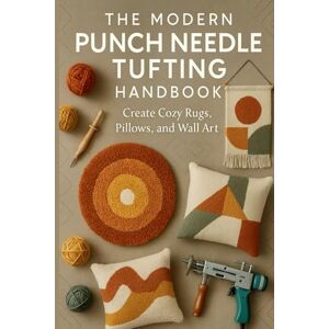 Novak, Alex The Modern Punch Needle & Tufting Handbook: Create Cozy Rugs, Pillows, and Wall Art: Step-by-Step Techniques for Stunning Textured Home Décor Novak, Alex The Modern Punch Needle & Tufting Handbook: Create Cozy Rugs, Pillows, and Wall Art: Step-by-Step Techniques for Stunning Textured Home Décor