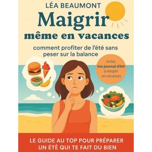 Beaumont, Léa Maigrir même en vacances – Édition été: Ton guide bienveillant (et court !) pour profiter de l’été sans culpabiliser — et sans peser sur la balance. Beaumont, Léa Maigrir même en vacances – Édition été: Ton guide bienveillant (et court !) pour profiter de l’été sans culpabiliser — et sans peser sur la balance.