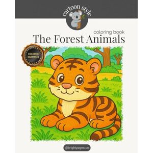 Co, Bright Pages The Forest Animals coloring book: Fun facts + full-color and outline illustrations + exclusive soundtrack via QR Code Co, Bright Pages The Forest Animals coloring book: Fun facts + full-color and outline illustrations + exclusive soundtrack via QR Code