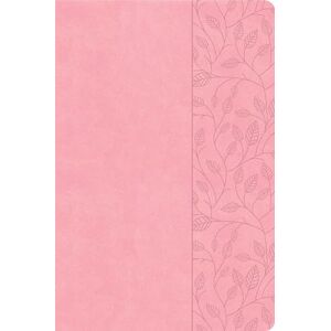 Csb Bibles By Holman CSB Large Print Thinline Bible, Value Edition, Soft Pink Csb Bibles By Holman CSB Large Print Thinline Bible, Value Edition, Soft Pink