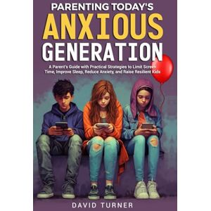 Turner, David PARENTING TODAY’S ANXIOUS GENERATION: A Parent’s Guide with Practical Strategies to Limit Screen Time, Improve Sleep, Reduce Anxiety, and Raise Resilient Kids Turner, David PARENTING TODAY’S ANXIOUS GENERATION: A Parent’s Guide with Practical Strategies to Limit Screen Time, Improve Sleep, Reduce Anxiety, and Raise Resilient Kids