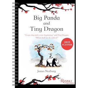Norbury, James Big Panda and Tiny Dragon 12-Month 2025 Planner Calendar Norbury, James Big Panda and Tiny Dragon 12-Month 2025 Planner Calendar