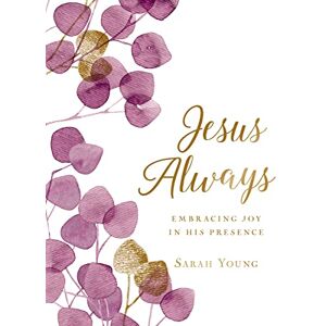 Young, Sarah Jesus Always, Large Text Cloth Botanical Cover, with Full Scriptures: Embracing Joy in His Presence (A 365-Day Devotional) – The Perfect Christian Christmas Gift Young, Sarah Jesus Always, Large Text Cloth Botanical Cover, with Full Scriptures: Embracing Joy in His Presence (A 365-Day Devotional) – The Perfect Christian Christmas Gift