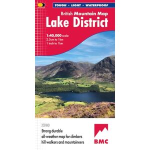 Harvey Maps Lake District British Mountain Map XT40 Harvey Maps Lake District British Mountain Map XT40