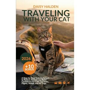 Daisy Tech Traveling With Your Cat: A Step-by-Step Training System to Reduce Anxiety and Build Confidence for Calm Car Rides, Flights, Hotels, and RV Trips Daisy Tech Traveling With Your Cat: A Step-by-Step Training System to Reduce Anxiety and Build Confidence for Calm Car Rides, Flights, Hotels, and RV Trips