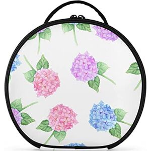 Moyyo Watercolor Hydrangea Flowers Large Make up Bag for Women, Travel Makeup Bag with Removable Compartments, Waterproof Cosmetic Bag Portable Make Up Train Case Makeup Organiser Bag Toiletry Bag Moyyo Watercolor Hydrangea Flowers Large Make up Bag for Women, Travel Makeup Bag with Removable Compartments, Waterproof Cosmetic Bag Portable Make Up Train Case Makeup Organiser Bag Toiletry Bag