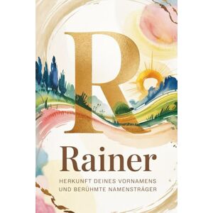Dahler, Franziska Rainer: Herkunft deines Vornamens und berühmte Namensträger: Ein liebevoll gestaltetes Buch über die Geschichte, Bedeutung und besondere Persönlichkeiten des Namens Rainer Dahler, Franziska Rainer: Herkunft deines Vornamens und berühmte Namensträger: Ein liebevoll gestaltetes Buch über die Geschichte, Bedeutung und besondere Persönlichkeiten des Namens Rainer