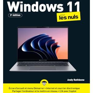 Rathbone, Andy Windows 11 pour les Nuls 3e édition Rathbone, Andy Windows 11 pour les Nuls 3e édition