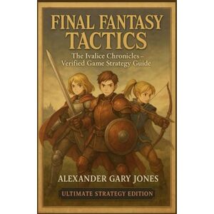 Jones, Alexander Gary Final Fantasy Tactics: The Ivalice Chronicles – Verified Game Strategy Guide: Complete 100% Walkthrough, All Jobs, Hidden Secrets, Visual Maps & Pro-Level Battle Strategies for Enhanced Edition Jones, Alexander Gary Final Fantasy Tactics: The Ivalice Chronicles – Verified Game Strategy Guide: Complete 100% Walkthrough, All Jobs, Hidden Secrets, Visual Maps & Pro-Level Battle Strategies for Enhanced Edition