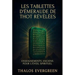 Evergreen, Thalos Les tablettes d'émeraude de Thot révélées: Enseignements anciens pour l'éveil spirituel Evergreen, Thalos Les tablettes d'émeraude de Thot révélées: Enseignements anciens pour l'éveil spirituel