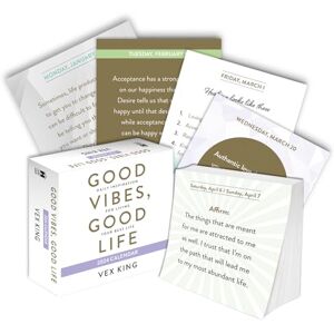 King, Vex Good Vibes, Good Life 2024 Calendar: Daily Inspiration for Living Your Best Life King, Vex Good Vibes, Good Life 2024 Calendar: Daily Inspiration for Living Your Best Life