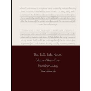 Together, Get it Edgar Allan Poe's The Tell-Tale Heart handwriting workbook for adults: Spooky workbook, Gothic Horror story, Cursive handwriting practice, Fountain pen practice Together, Get it Edgar Allan Poe's The Tell-Tale Heart handwriting workbook for adults: Spooky workbook, Gothic Horror story, Cursive handwriting practice, Fountain pen practice
