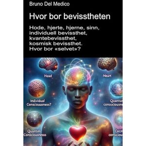 Del Medico, Bruno Hvor bor bevisstheten: Hode, hjerte, hjerne, sinn, individuell bevissthet, kvantebevissthet, kosmisk bevissthet. Hvor bor «selvet»? ((NOR) ... Publikasjoner av Bruno Del Medico på norsk.) Del Medico, Bruno Hvor bor bevisstheten: Hode, hjerte, hjerne, sinn, individuell bevissthet, kvantebevissthet, kosmisk bevissthet. Hvor bor «selvet»? ((NOR) ... Publikasjoner av Bruno Del Medico på norsk.)