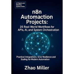 Miller, Zhao n8n Automation Projects: 25 Real-World Workflows for APIs, AI, and System Orchestration: Practical Integrations, Error Resilience, and Scaling for ... (AI Projects and Workflow Systems Series) Miller, Zhao n8n Automation Projects: 25 Real-World Workflows for APIs, AI, and System Orchestration: Practical Integrations, Error Resilience, and Scaling for ... (AI Projects and Workflow Systems Series)