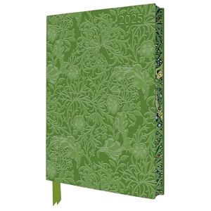 William Morris: Seaweed 2025 Artisan Art Vegan Leather Diary Planner Page to View with Notes William Morris: Seaweed 2025 Artisan Art Vegan Leather Diary Planner Page to View with Notes