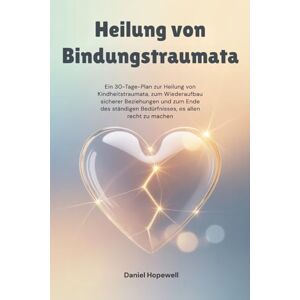 Hopewell, Daniel Heilung von Bindungstraumata: Ein 30-Tage-Plan zur Heilung von Kindheitstraumata, zum Wiederaufbau sicherer Beziehungen und zum Ende des ständigen Bedürfnisses, es allen recht zu machen Hopewell, Daniel Heilung von Bindungstraumata: Ein 30-Tage-Plan zur Heilung von Kindheitstraumata, zum Wiederaufbau sicherer Beziehungen und zum Ende des ständigen Bedürfnisses, es allen recht zu machen