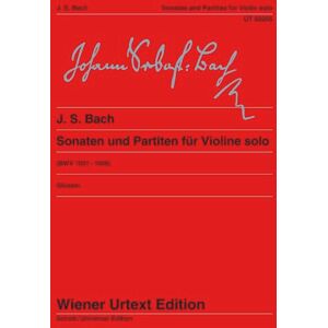 Sonatas and Partitas Bwv 1001-1006: pour violon seul Editées d'après les sources par Dagmar Glüxam Notes pour l'interprétation de Dagmar Glüxam. BWV 1001-1006. violin. Sonatas and Partitas Bwv 1001-1006: pour violon seul Editées d'après les sources par Dagmar Glüxam Notes pour l'interprétation de Dagmar Glüxam. BWV 1001-1006. violin.