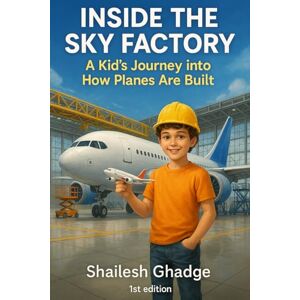 Ghadge, Shailesh S. Inside the Sky Factory: A Kid’s Journey into How Planes Are Built Ghadge, Shailesh S. Inside the Sky Factory: A Kid’s Journey into How Planes Are Built