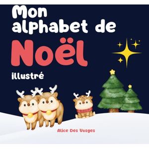 Des Vosges, Alice Mon alphabet de Noël illustré: Découvre Noël et les lettres de l'alphabet en t'amusant Des Vosges, Alice Mon alphabet de Noël illustré: Découvre Noël et les lettres de l'alphabet en t'amusant