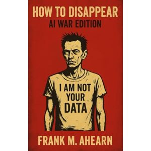 Ahearn, Frank M. How to Disappear: AI War Edition: I Am Not Your Data – Digital Starvation and the Art of Becoming Extinct Ahearn, Frank M. How to Disappear: AI War Edition: I Am Not Your Data – Digital Starvation and the Art of Becoming Extinct