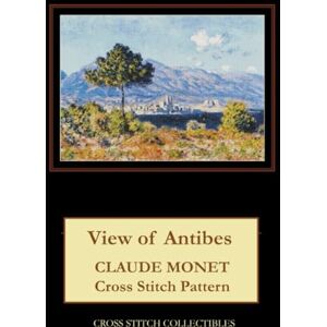 View of Antibes: Claude Monet Cross Stitch Pattern View of Antibes: Claude Monet Cross Stitch Pattern