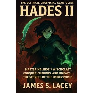 Lacey, James S. THE ULTIMATE UNOFFICIAL GAME GUIDE HADES II: MASTER MELINOÉ'S WITCHCRAFT, CONQUER CHRONOS, AND UNRAVEL THE SECRETS OF THE UNDERWORLD Lacey, James S. THE ULTIMATE UNOFFICIAL GAME GUIDE HADES II: MASTER MELINOÉ'S WITCHCRAFT, CONQUER CHRONOS, AND UNRAVEL THE SECRETS OF THE UNDERWORLD
