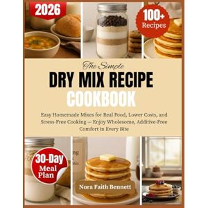 Bennett, Nora Faith The Simple Dry Mix Recipe Cookbook: Easy Homemade Mixes for Real Food, Lower Costs, and Stress-Free Cooking — Enjoy Wholesome, Additive-Free Comfort in Every Bite Bennett, Nora Faith The Simple Dry Mix Recipe Cookbook: Easy Homemade Mixes for Real Food, Lower Costs, and Stress-Free Cooking — Enjoy Wholesome, Additive-Free Comfort in Every Bite