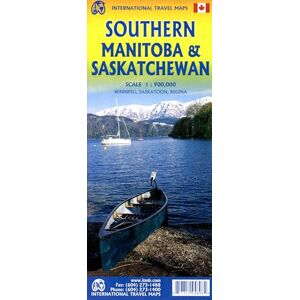 Southern Manitoba / Southern Saskatchewan: ITM Travel Reference Map 1:900000 Southern Manitoba / Southern Saskatchewan: ITM Travel Reference Map 1:900000