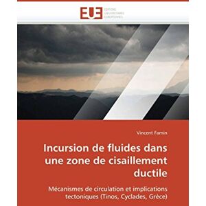 Vincent Incursion de fluides dans une zone de cisaillement ductile: Mécanismes de circulation et implications tectoniques (Tinos, Cyclades, Grèce) (Omn.Univ.Europ.) Vincent Incursion de fluides dans une zone de cisaillement ductile: Mécanismes de circulation et implications tectoniques (Tinos, Cyclades, Grèce) (Omn.Univ.Europ.)