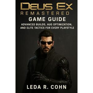 COHN, LEDA R DEUS EX REMASTERED GAME GUIDE: Advanced Builds, Aug Optimization, and Elite Tactics for Every Playstyle COHN, LEDA R DEUS EX REMASTERED GAME GUIDE: Advanced Builds, Aug Optimization, and Elite Tactics for Every Playstyle