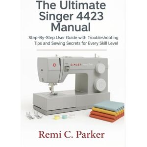 Parker, Remi C. The Ultimate Singer 4423 Manual: Step-By-Step User Guide with Troubleshooting Tips and Sewing Secrets for Every Skill Level Parker, Remi C. The Ultimate Singer 4423 Manual: Step-By-Step User Guide with Troubleshooting Tips and Sewing Secrets for Every Skill Level