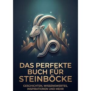 Krüger, Jakob Das perfekte Buch für Steinböcke: Geschichten, Wissenswertes, Inspirationen und mehr. Das Sternzeichen-Geschenk für Astrologie-Fans Krüger, Jakob Das perfekte Buch für Steinböcke: Geschichten, Wissenswertes, Inspirationen und mehr. Das Sternzeichen-Geschenk für Astrologie-Fans