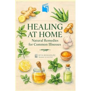 Publishing And Solutions, Open Book House Healing at Home: Natural Remedies for Common Illnesses: Simple Herbal and Kitchen-Based Solutions for Everyday Ailments Publishing And Solutions, Open Book House Healing at Home: Natural Remedies for Common Illnesses: Simple Herbal and Kitchen-Based Solutions for Everyday Ailments