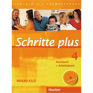 Hilpert, Silke Schritte Plus: Kurs- und Arbeitsbuch 4 mit Audio-CD zum Arbeitsbuch: Deutsch als Fremdsprache. Niveau A2/2 Hilpert, Silke Schritte Plus: Kurs- und Arbeitsbuch 4 mit Audio-CD zum Arbeitsbuch: Deutsch als Fremdsprache. Niveau A2/2