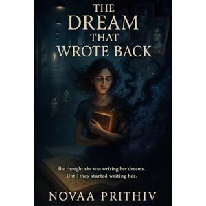 Prithiv, Novaa The Dream That Wrote Back" : She thought she was writing her dreams. Until they started writing her.: "Some stories don’t want to be told. They want to take over. Prithiv, Novaa The Dream That Wrote Back" : She thought she was writing her dreams. Until they started writing her.: "Some stories don’t want to be told. They want to take over.