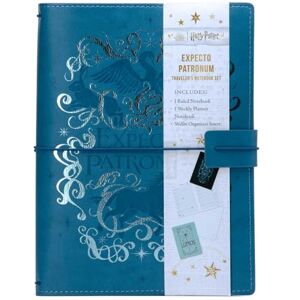 Weldon Owen Harry Potter: Expecto Patronum Traveler's Notebook Set: (Refillable Notebook) Weldon Owen Harry Potter: Expecto Patronum Traveler's Notebook Set: (Refillable Notebook)