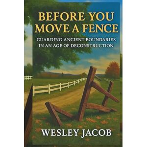 Jacob, Dr. Wesley Before You Move a Fence: Guarding Ancient Boundaries in an Age of Deconstruction (SCIENCE AND FAITH SERIES) Jacob, Dr. Wesley Before You Move a Fence: Guarding Ancient Boundaries in an Age of Deconstruction (SCIENCE AND FAITH SERIES)