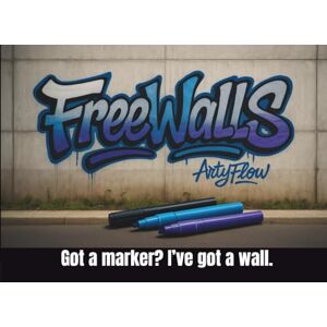 ArtyFlow FreeWalls – A Graffiti Sketchbook: Walls, Trucks and Urban Surfaces to Make Your Own: An open sketchbook on real urban backdrops for creative, free spirits who don't follow templates. ArtyFlow FreeWalls – A Graffiti Sketchbook: Walls, Trucks and Urban Surfaces to Make Your Own: An open sketchbook on real urban backdrops for creative, free spirits who don't follow templates.