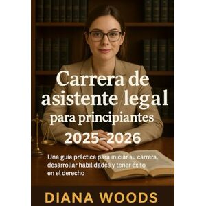 WOODS, DIANA Carrera de asistente legal para principiantes 2025-2026: Una guía práctica para iniciar su carrera, desarrollar habilidades y tener éxito en el derecho WOODS, DIANA Carrera de asistente legal para principiantes 2025-2026: Una guía práctica para iniciar su carrera, desarrollar habilidades y tener éxito en el derecho