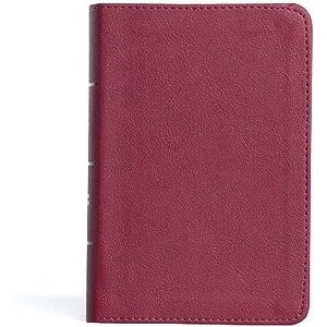 CSB Bibles by Holman CSB Large Print Compact Reference Bible, Cranberry Leathertouch: CSB Compact Reference Bible, Cranberry Leathertouch: Christian Standard Bible, Cranberry Leathertouch, Reference Bible CSB Bibles by Holman CSB Large Print Compact Reference Bible, Cranberry Leathertouch: CSB Compact Reference Bible, Cranberry Leathertouch: Christian Standard Bible, Cranberry Leathertouch, Reference Bible