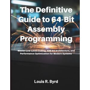 Byrd, Louis R. The Definitive Guide to 64-Bit Assembly Programming: Master Low-Level Coding, x86_64 Architecture, and Performance Optimization for Modern Systems (the digital developer's library) Byrd, Louis R. The Definitive Guide to 64-Bit Assembly Programming: Master Low-Level Coding, x86_64 Architecture, and Performance Optimization for Modern Systems (the digital developer's library)